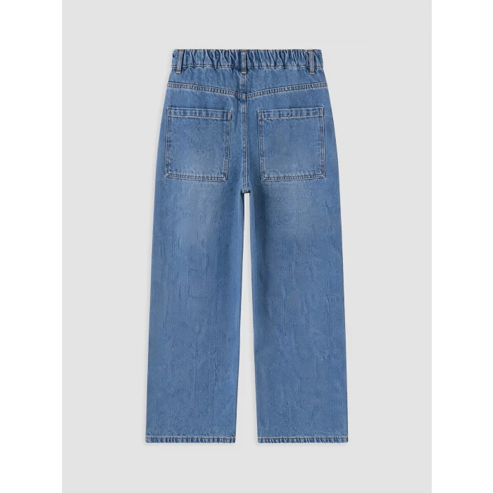 LCW Kids İndigo Baggy Fit Erkek Çocuk Jean Pantolon