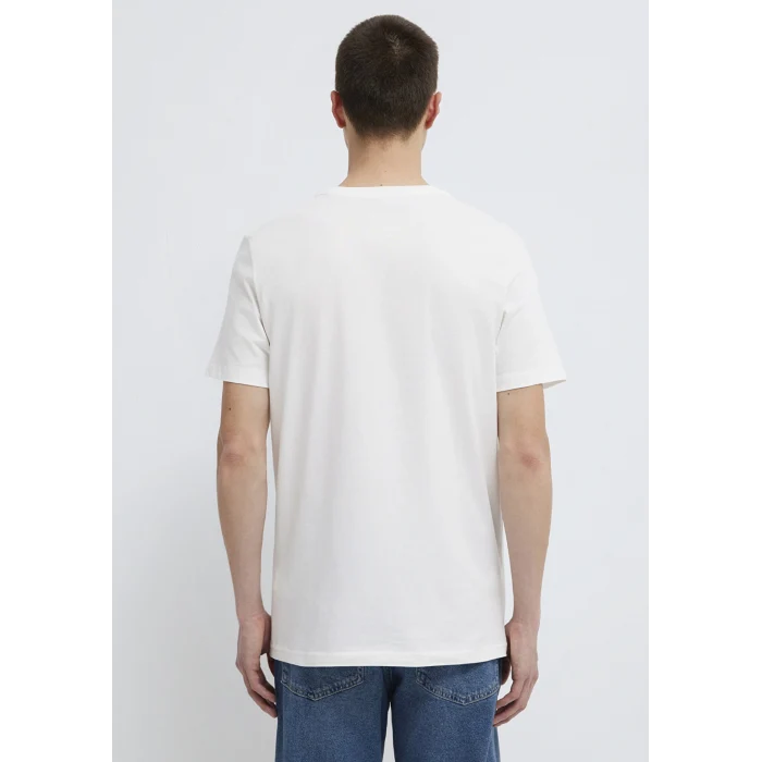 Mavi 066255-30701 Mavi Pro Reflektör Logo Baskılı Beyaz Tişört