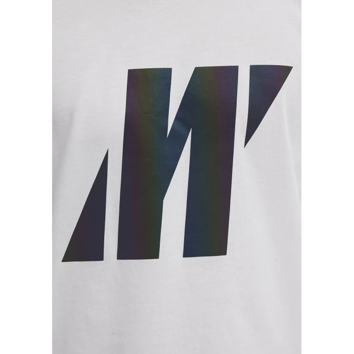 Mavi 066255-30701 Mavi Pro Reflektör Logo Baskılı Beyaz Tişört