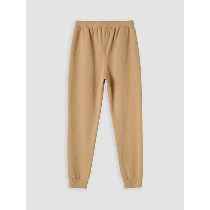 LCW Kids Bej Regular Fit Erkek Çocuk Jogger Eşofman Altı