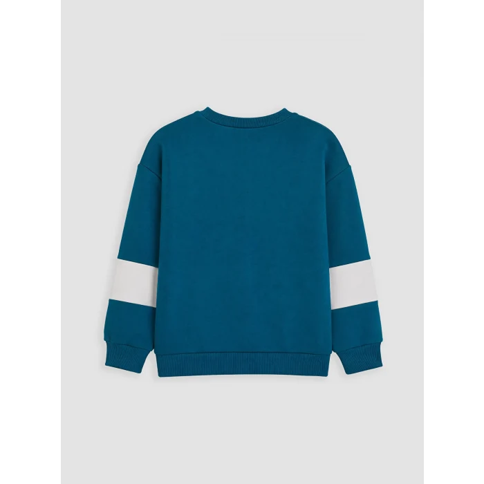 LCW Kids Petrol New York Baskılı Erkek Çocuk Takım
