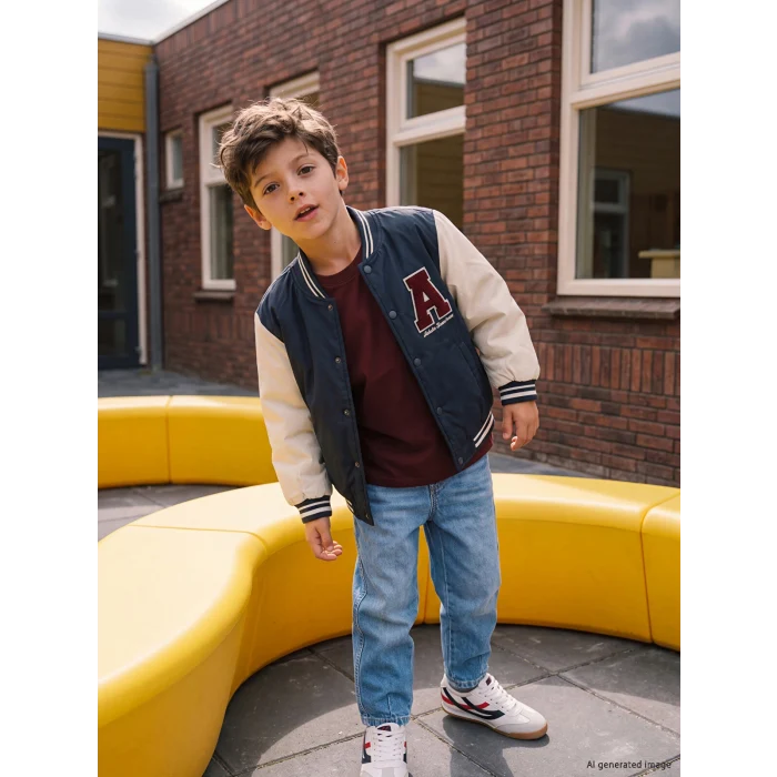 LCW Kids İndigo Baggy Fit Erkek Çocuk Jean Pantolon