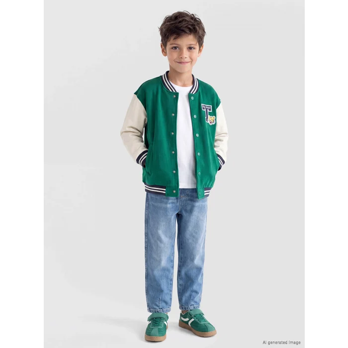 LCW Kids İndigo Baggy Fit Erkek Çocuk Jean Pantolon