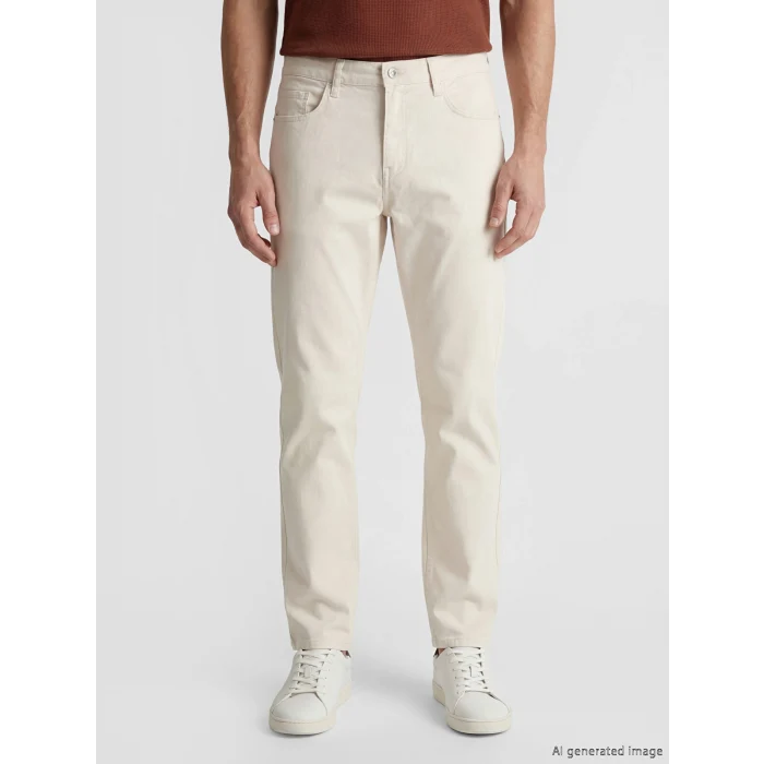 LCWAIKIKI Classic Bej Regular Fit Gabardin Erkek Chino Pantolon