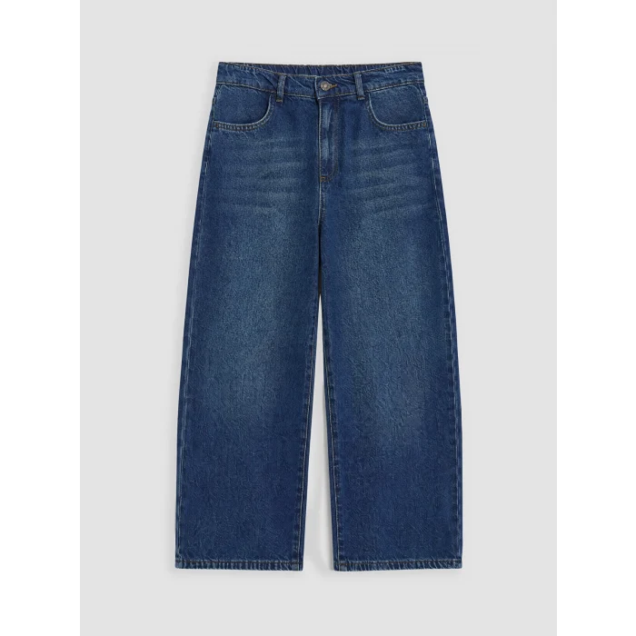 LCW Kids İndigo Baggy Fit Erkek Çocuk Jean Pantolon