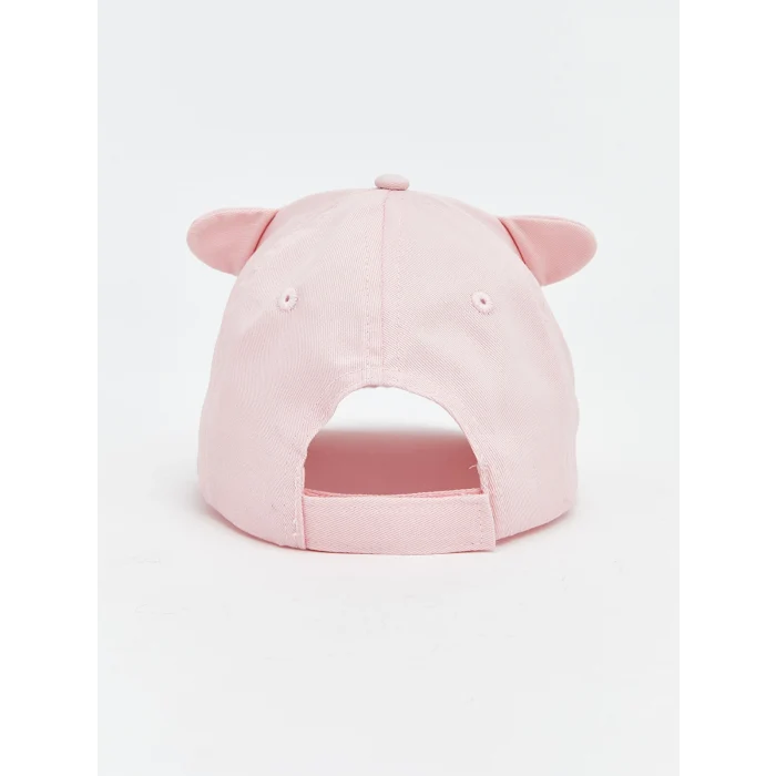 LCW ACCESSORIES Pembe Hayvan Figürlü Kız Çocuk Kep Şapka