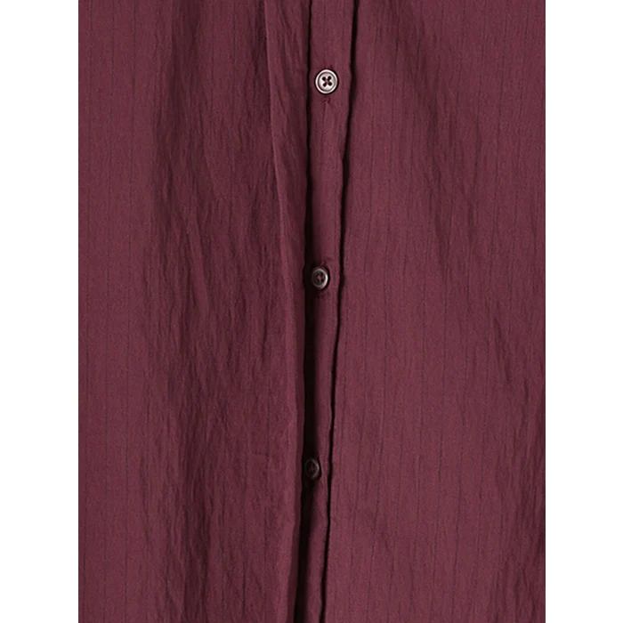 LCW Modest Bordo Modal Karışımlı Kadın Gömlek Tunik