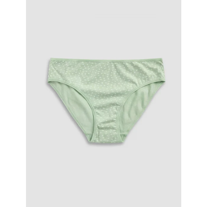 LCW DREAM Yeşil Desenli Bikini Külot 3lü