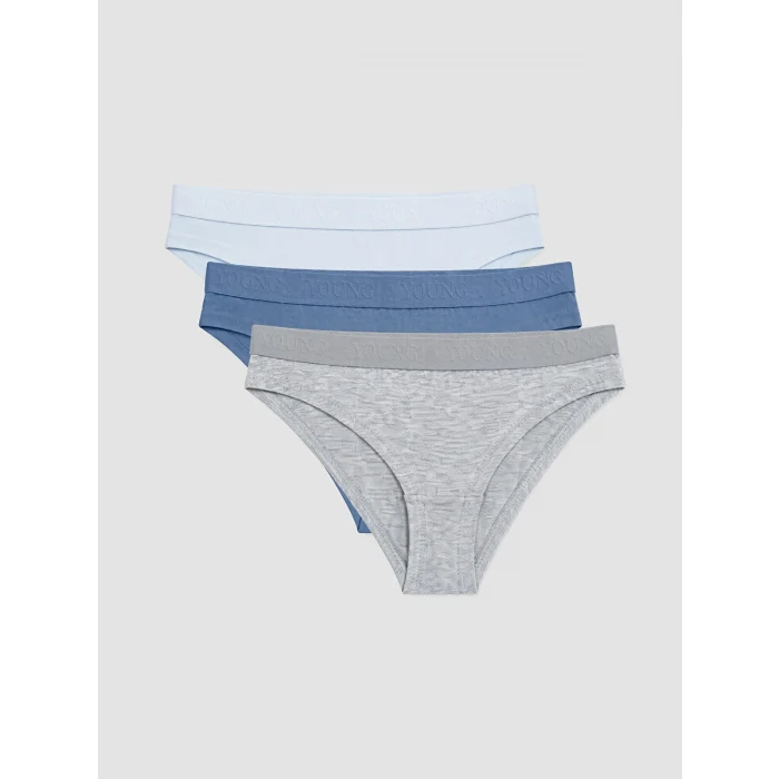 LCW Young Mavi Bikini Külot 3lü