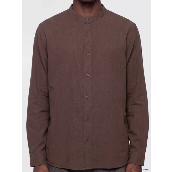 XSIDE Kahverengi Regular Fit Poplin Erkek Gömlek