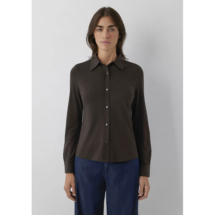 Mavi 1614363-90707 Kahverengi Polo Tişört