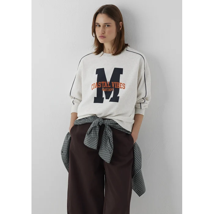 Mavi 1S10549-85576 Bej Sweatshirt