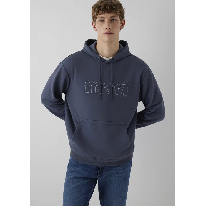 Mavi 0S10196-70759 Kapüşonlu Antrasit Sweatshirt