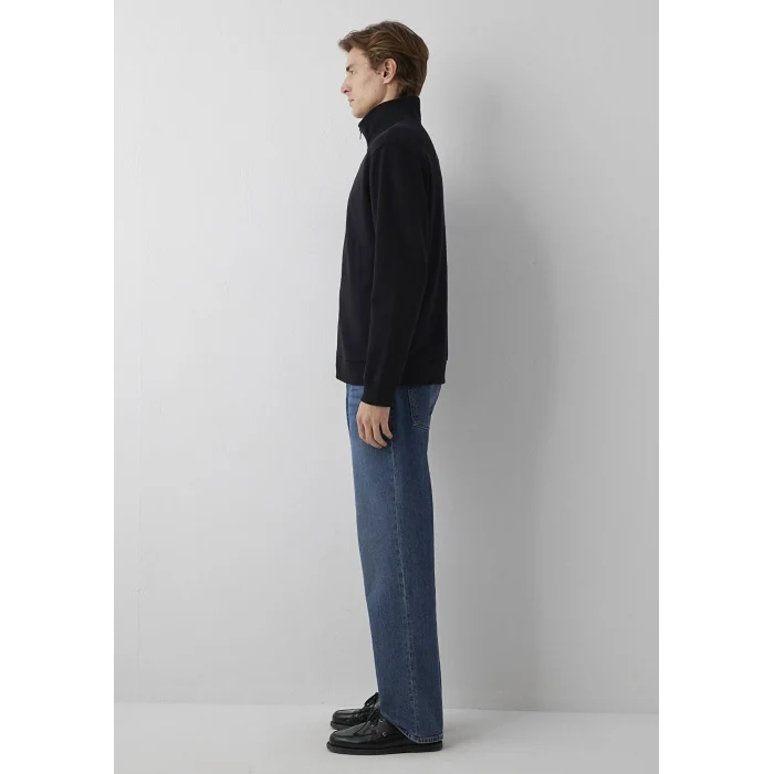 Mavi 0S10653-900 Fermuarlı Siyah Sweatshirt