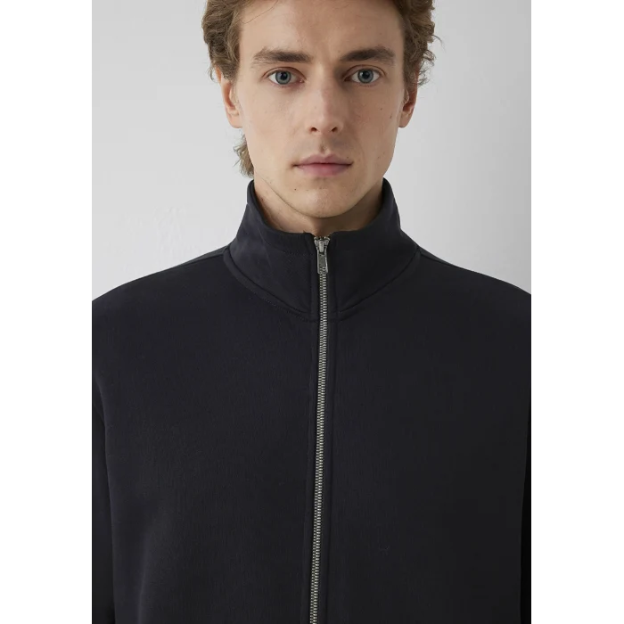 Mavi 0S10653-900 Fermuarlı Siyah Sweatshirt