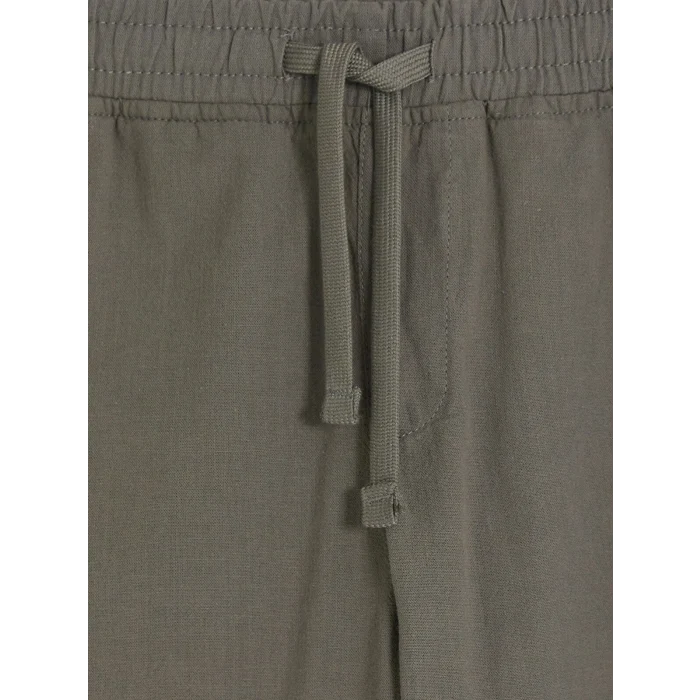 XSIDE Haki Keten Görünümlü Erkek Pantolon