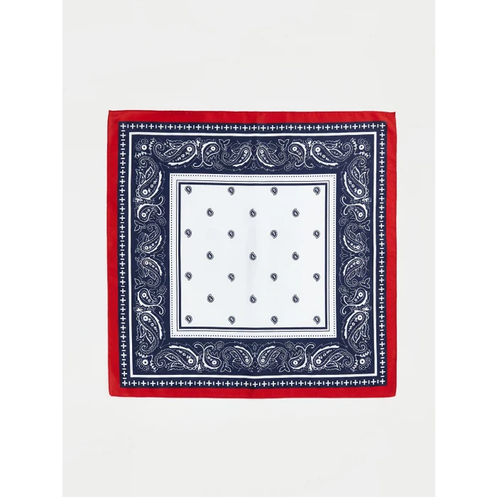 LCW ACCESSORIES Mavi Desenli Kadın Bandana