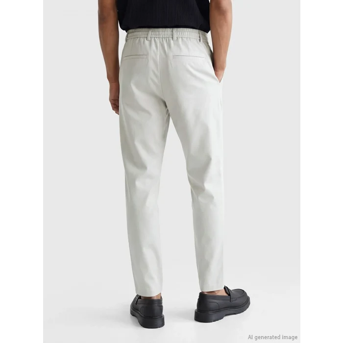 LCW Vision Gri Slim Fit Erkek Pantolon