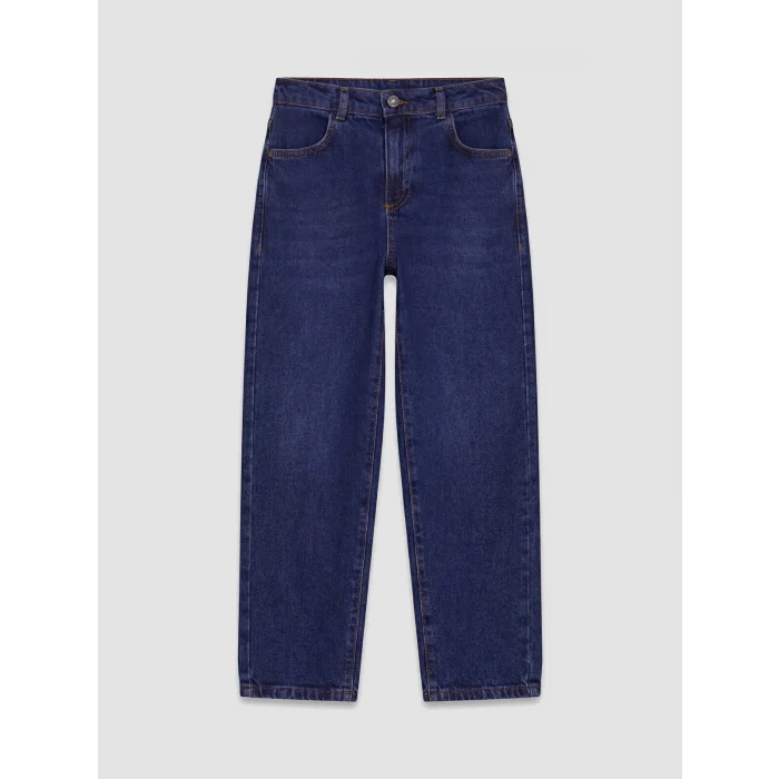 LCW Kids İndigo Baggy Fit Erkek Çocuk Jean Pantolon