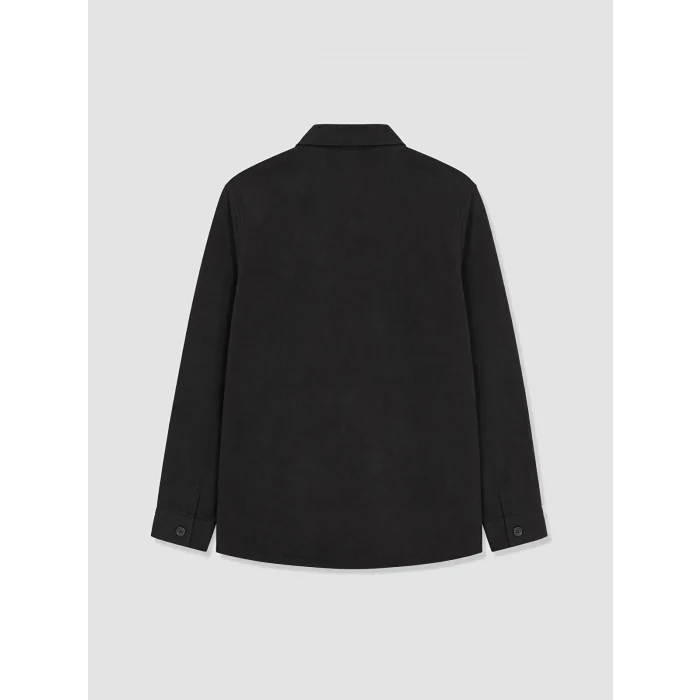 LCW Kids Siyah Gabardin Erkek Çocuk Gömlek