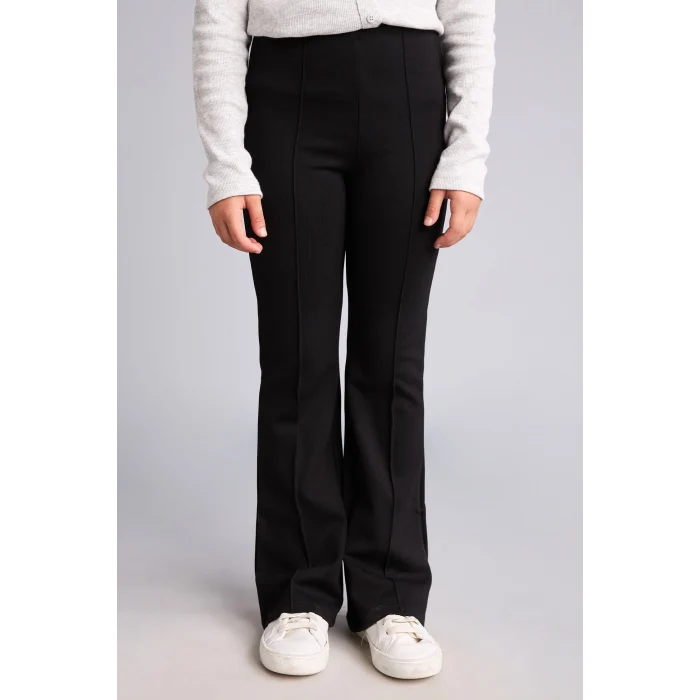 Defacto C7433A8BK81 Siyah Standart Boy Geniş Paça Tayt Kız Çocuk