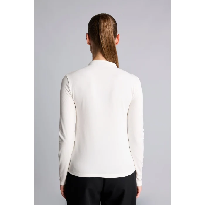 Defacto G9242AXER105 Ekru Slim Fit Modal Tunik