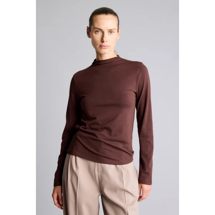 Defacto G9242AXBN328 Kahve Slim Fit Modal Tunik