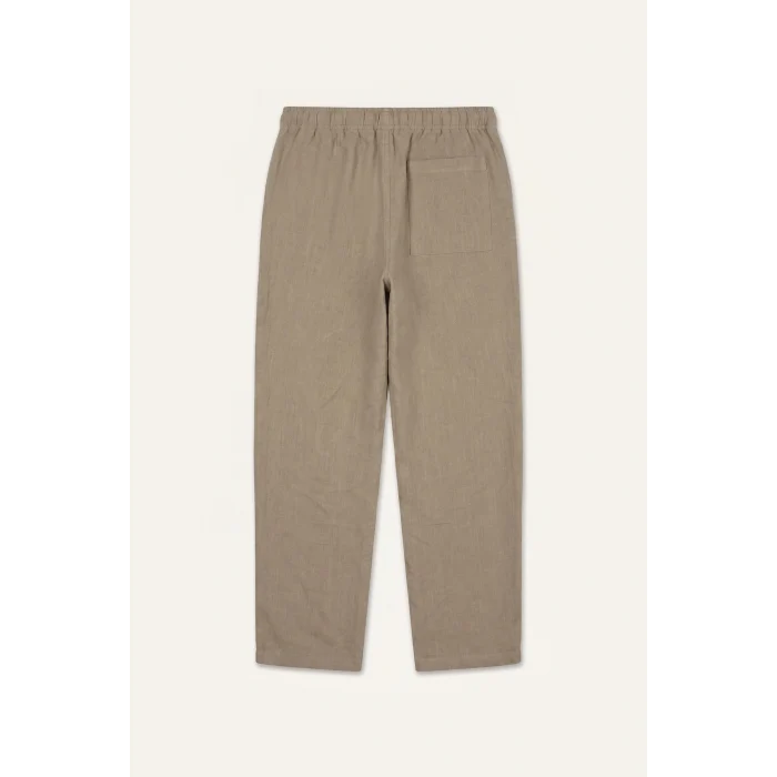 Defacto G2592AXKH500 Haki %100 Pamuk Baggy Fıt Elastik Bel Haki Pantolon