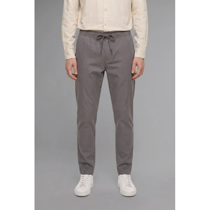 Defacto H5798AXGR206 Gri Baggy Fıt Belden Bağlamalı Pantolon