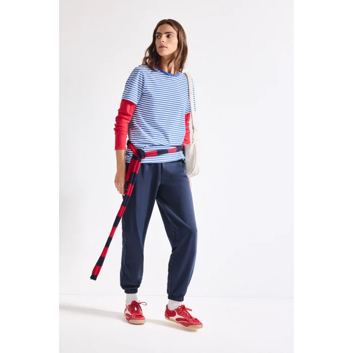 Defacto D4234AXNV251 Lacivert Pamuklu Jogger Fıt Basıc Cepli Eşofman Altı