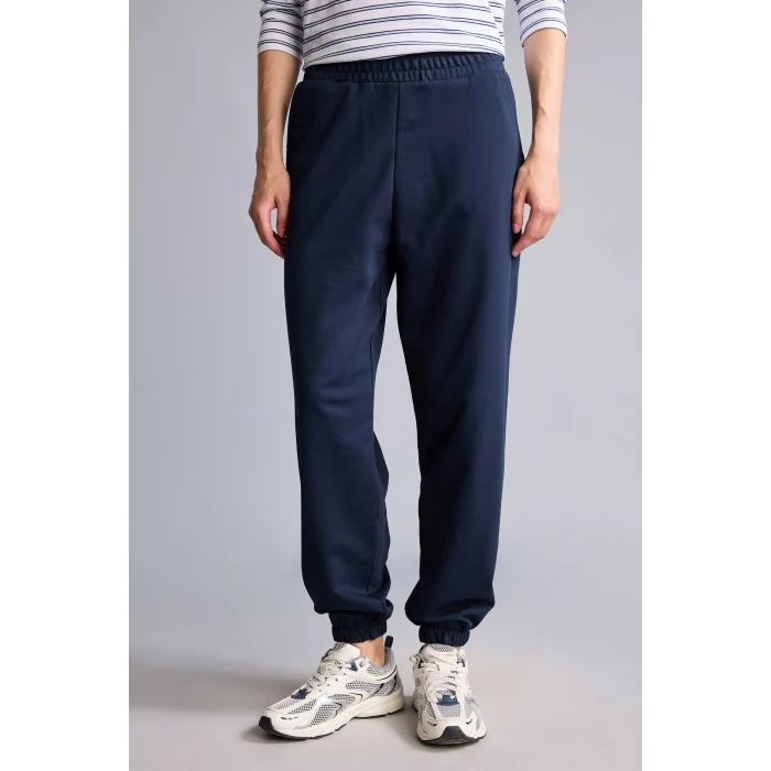 Defacto D4234AXNV251 Lacivert Pamuklu Jogger Fıt Basıc Cepli Eşofman Altı