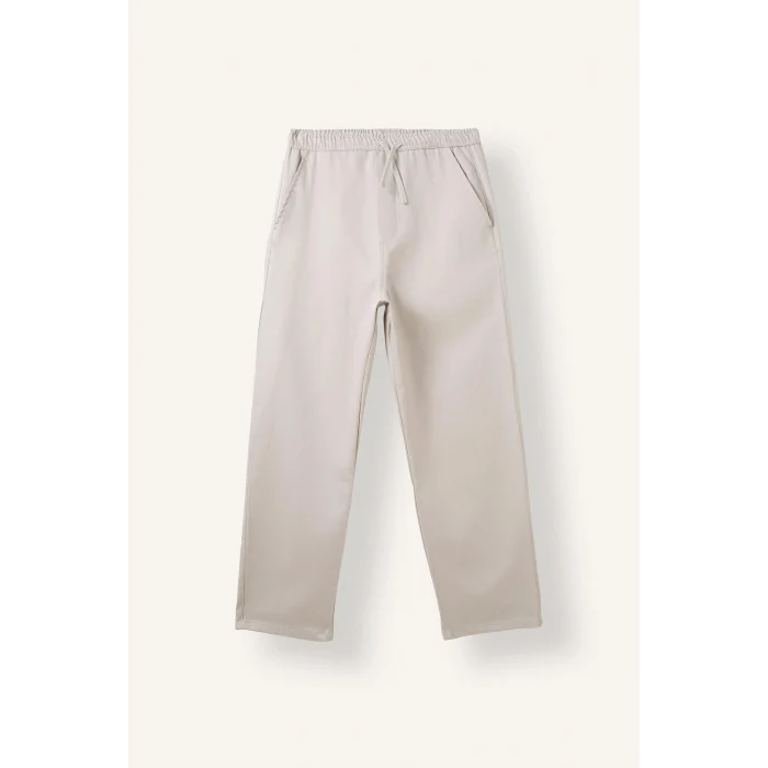 Defacto F6129AXGR536 Gri %100 Pamuk Baggy Fit Pantolon