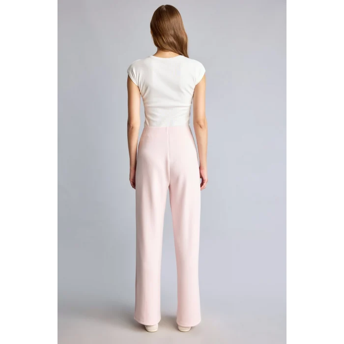 Defacto F1028AXPN38 Pembe Straıght Fıt Düz Paça Modal Pantolon
