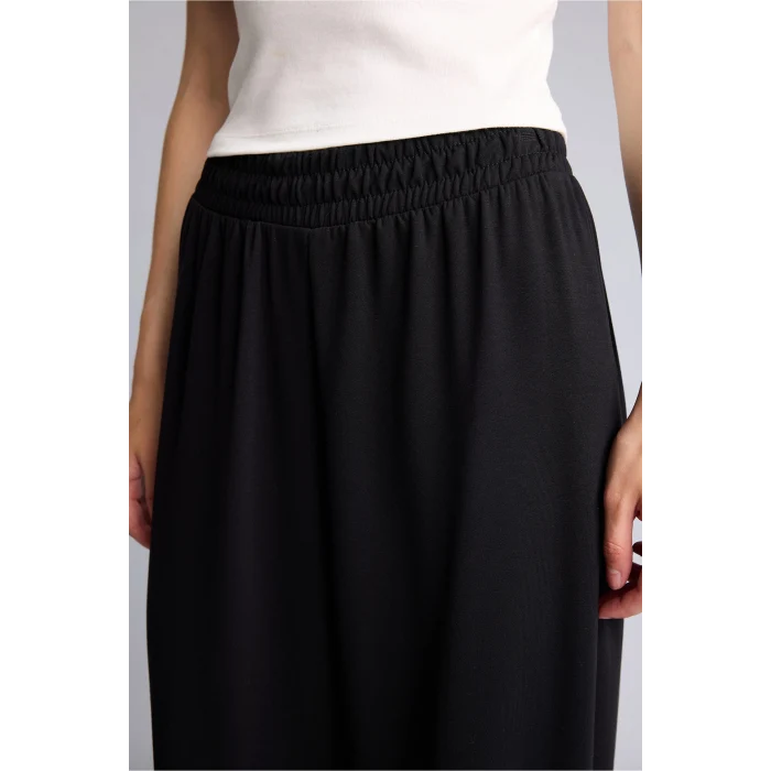 Defacto D4234AXBK81 Siyah Jogger Fıt Basic Siyah Eşofman Altı