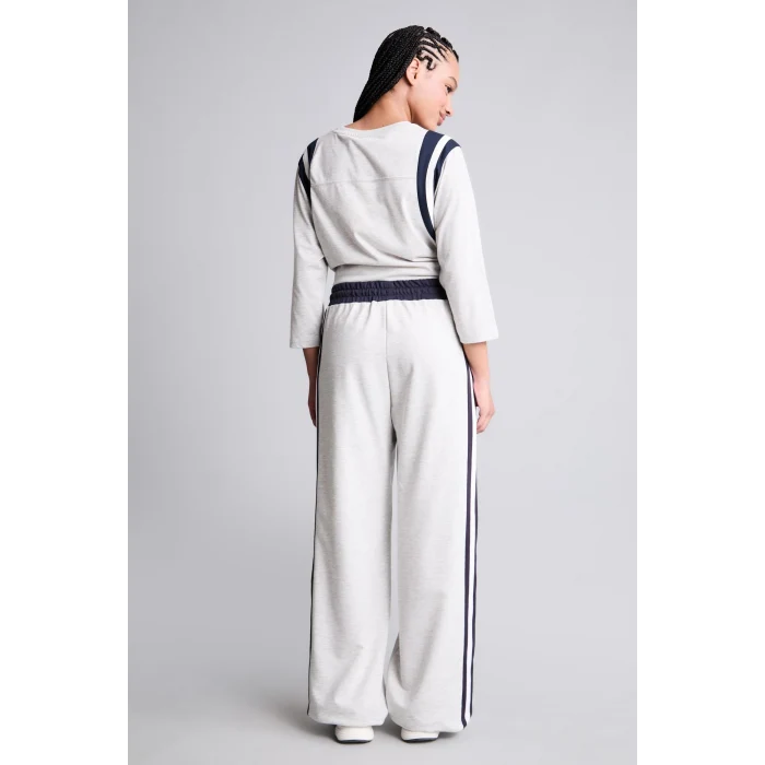 Defacto I3167AXGR93 Gri Pamuklu Straıght Fıt Cepli Standart Paça Standart Boy Gri Melanj Pantolon