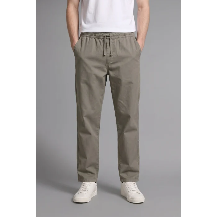 Defacto F6129AXKH422 Haki %100 Pamuk Baggy Fit Pantolon
