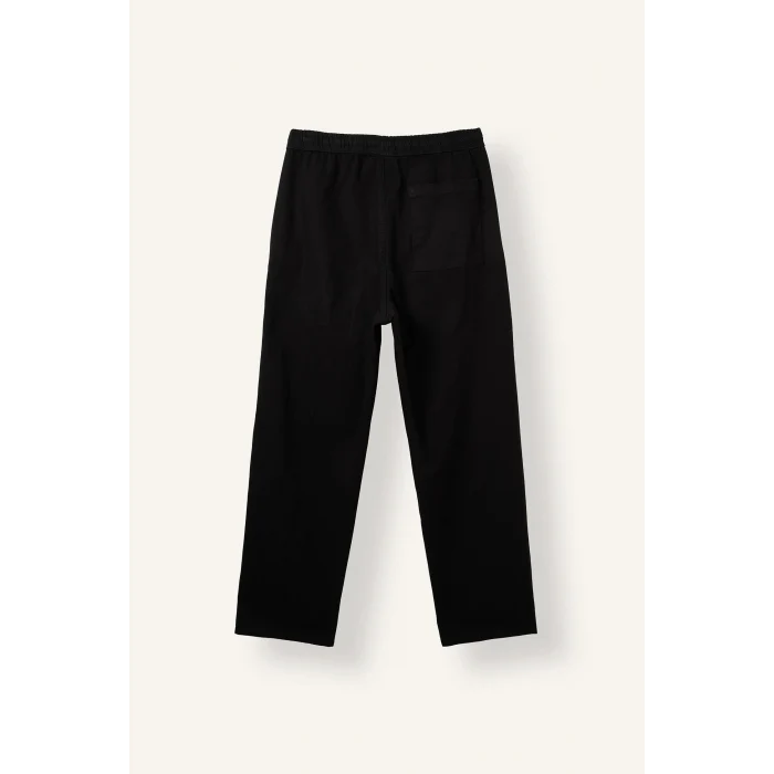 Defacto F6129AXBK81 Siyah %100 Pamuk Baggy Fit Pantolon
