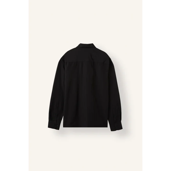 Defacto G0375AXBK27 Siyah Modern Fit Uzun Kollu Gömlek