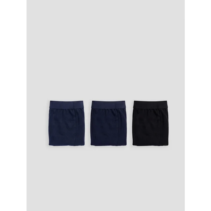 LCW Kids Lacivert Erkek Çocuk 3lü Boxer