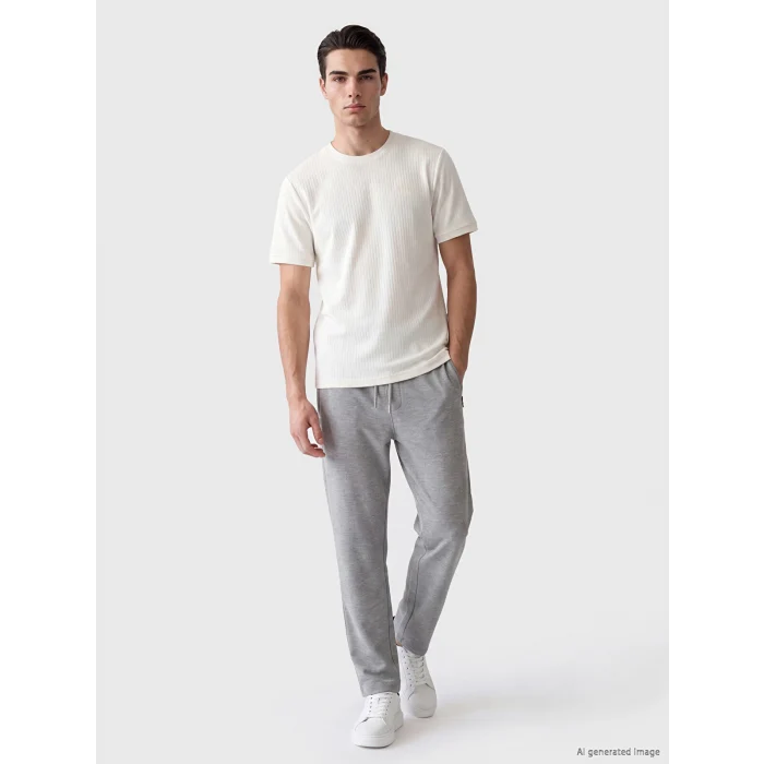 LCWAIKIKI Classic Gri Regular Fit Erkek Eşofman Altı
