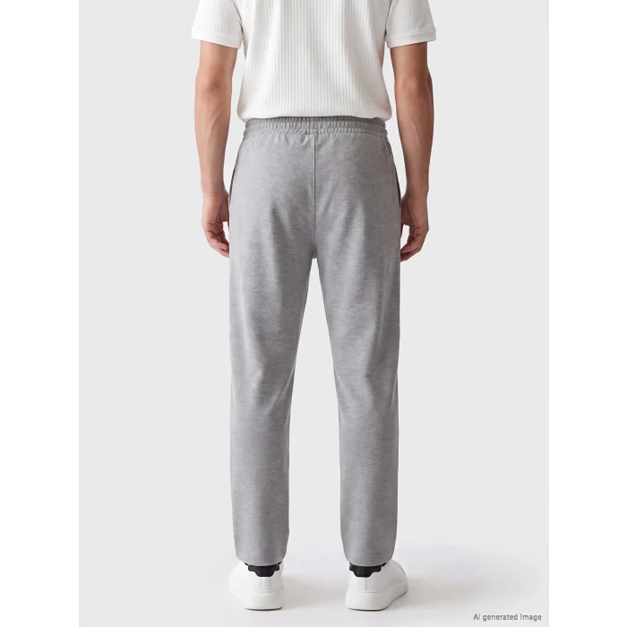 LCWAIKIKI Classic Gri Regular Fit Erkek Eşofman Altı
