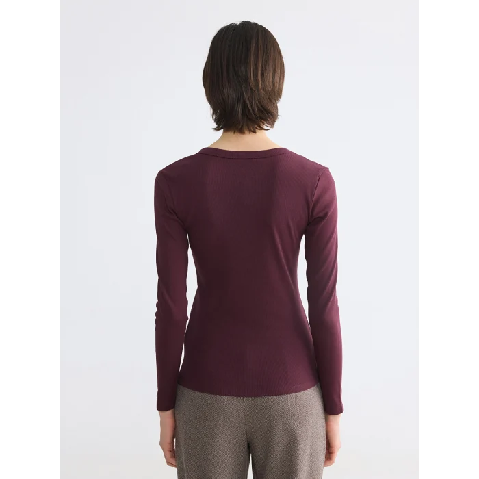 LCW EVERYDAY Mürdüm Bisiklet Yaka Kadın Body