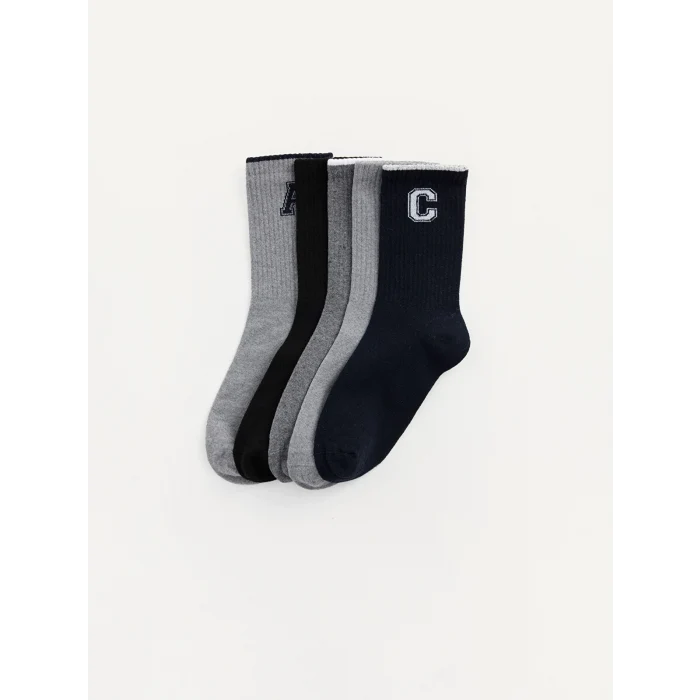 LCW Kids Karışık Erkek Çocuk Soket Çorap 5li