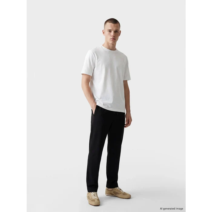 XSIDE Siyah Regular Fit Erkek Eşofman Altı