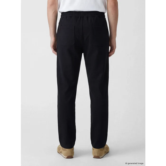 XSIDE Siyah Regular Fit Erkek Eşofman Altı