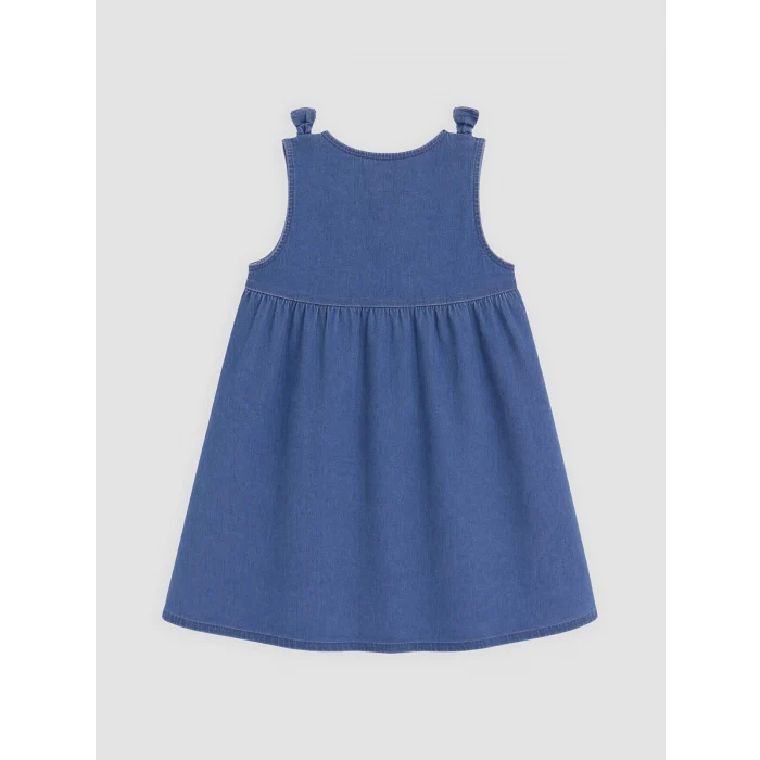 LCW baby İndigo Kız Bebek Elbise ve Tişört
