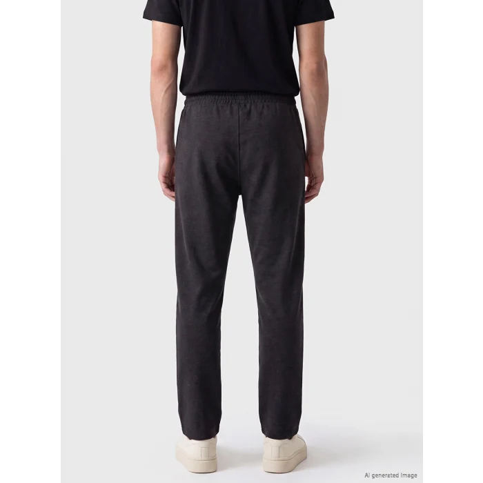 LCWAIKIKI Classic Antrasit Regular Fit Erkek Eşofman Altı