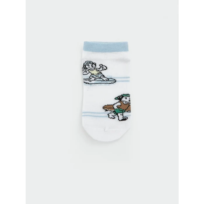 LCW Kids Karışık Desenli Erkek Çocuk Patik Çorap 7li