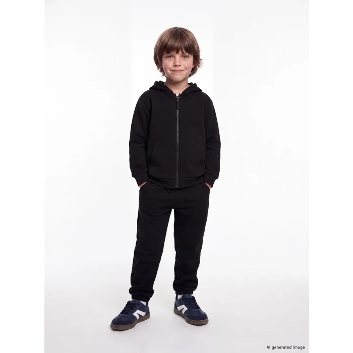 LCW Kids Siyah Erkek Çocuk Jogger Eşofman Altı