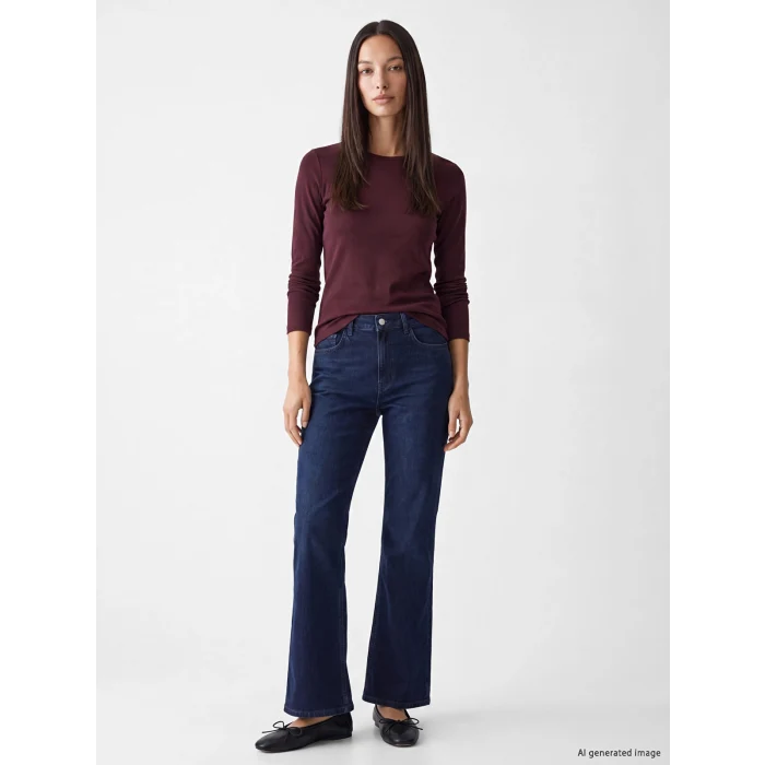 LCW EVERYDAY Mürdüm Bisiklet Yaka Kadın Body